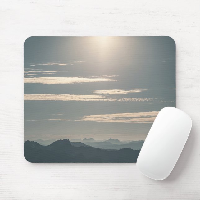 Mousepad Paisagem de Montanha da Noruega Fotografia Pad (Com mouse)