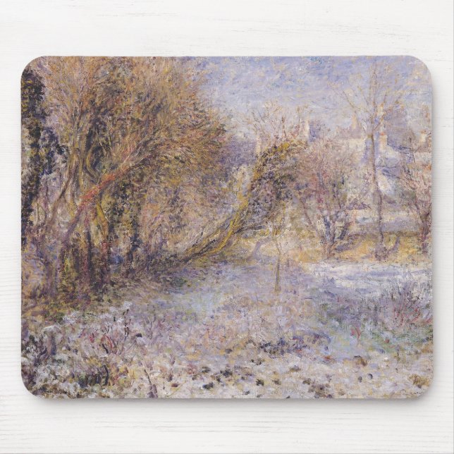 Mousepad Paisagem de neve (Frente)