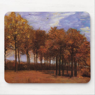 Mousepad Paisagem de Outono por Vincent van Gogh