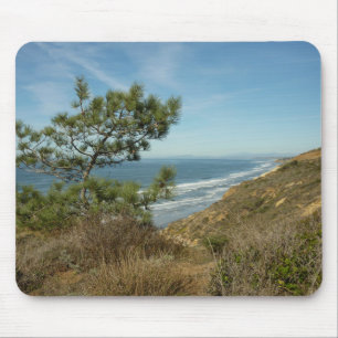 Mousepad Paisagem de Torrey Pine e Costa da Califórnia