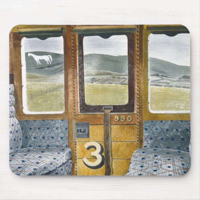 Mousepad Paisagem De Trem Por Eric Ravilius (Frente)
