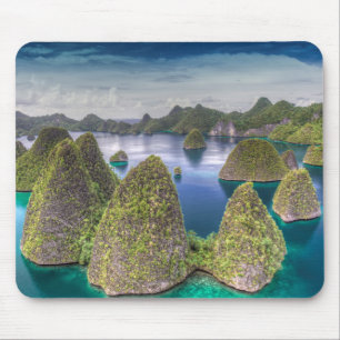 Mousepad Paisagem de Wayag Island, Indonésia