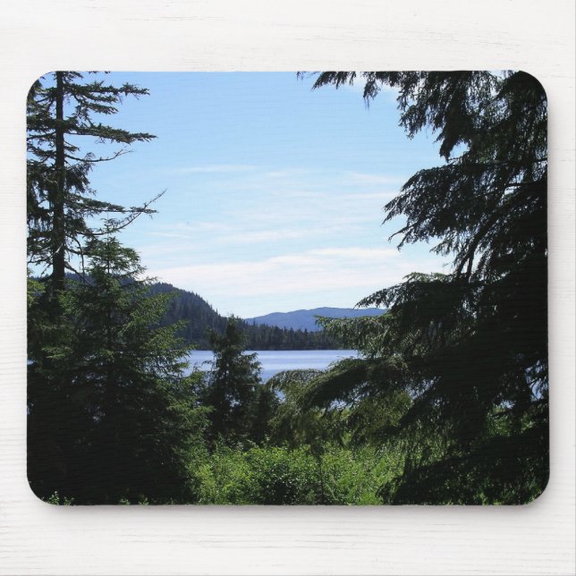 Mousepad Paisagem do Alasca Fotografia do Alasca Bonita (Frente)
