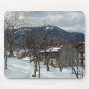 Mousepad Paisagem do inverno perto de Kutterling, 1899