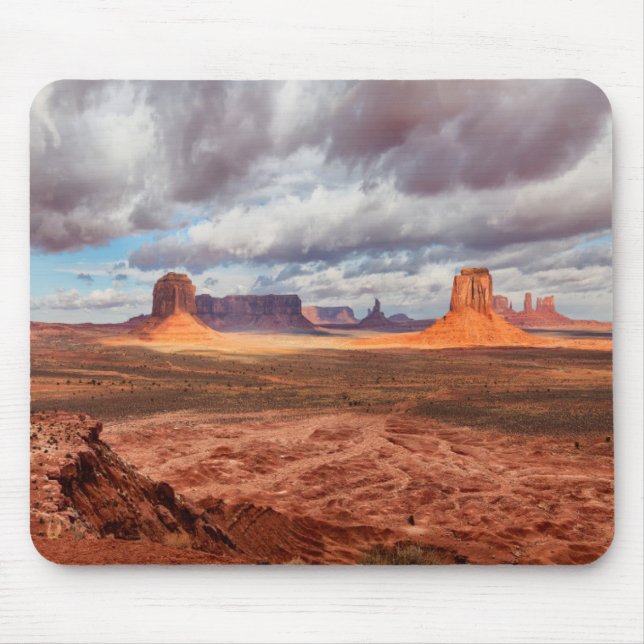 Mousepad paisagem do vale do monumento, AZ (Frente)