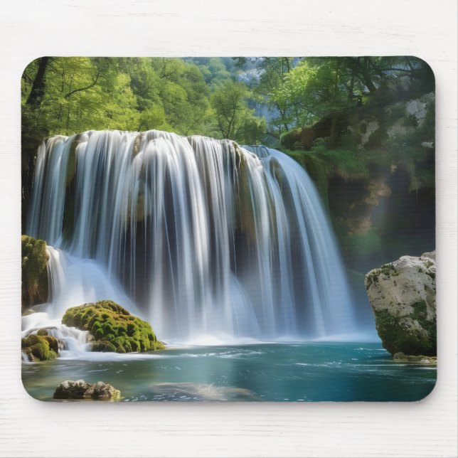 Mousepad Paisagem em Cascata (Frente)