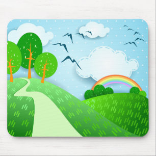 Mousepad Paisagem fantasiosa, bocal