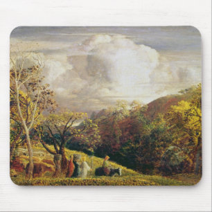 Mousepad Paisagem, figuras e gado