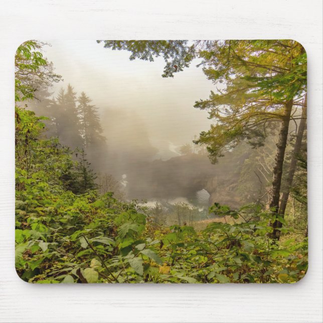 Mousepad Paisagem Florestal e Oceânica (Frente)