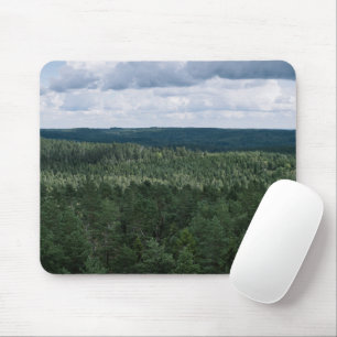 Mousepad Paisagem Florestal Impressionante Foto Aérea