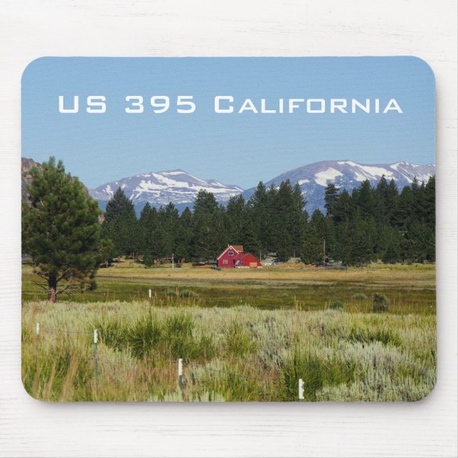 Mousepad Paisagem HWY 395 da Califórnia (Frente)