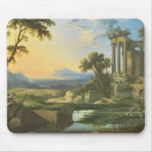 Mousepad Paisagem italiana com ruínas