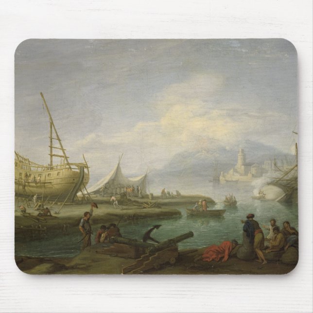 Mousepad Paisagem litoral (Frente)