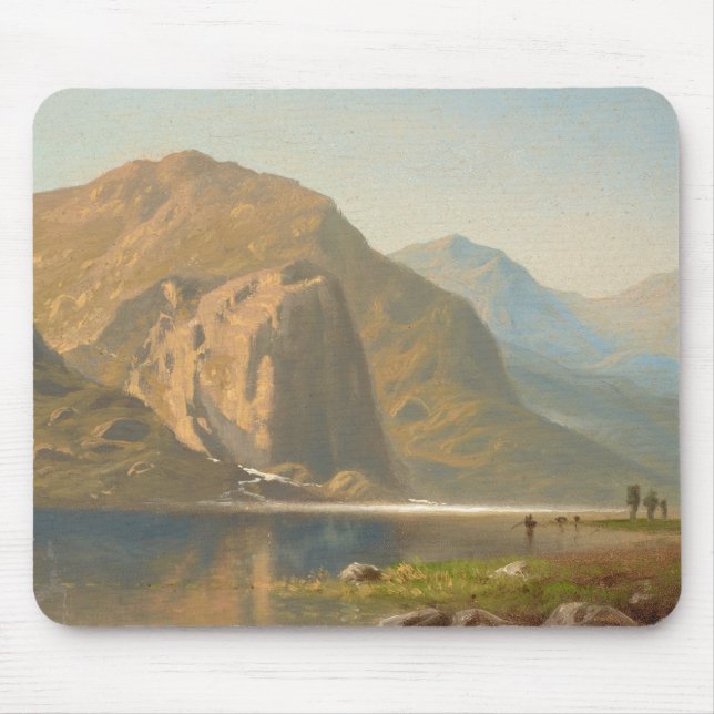 Mousepad Paisagem majestosa de Yosemite por Albert Bierstad (Frente)