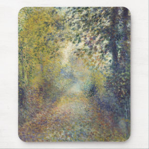 Mousepad Paisagem na floresta (por Pierre-Auguste Renoir)