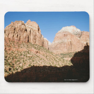 Mousepad Paisagem no parque nacional de Zion, Utá, EUA