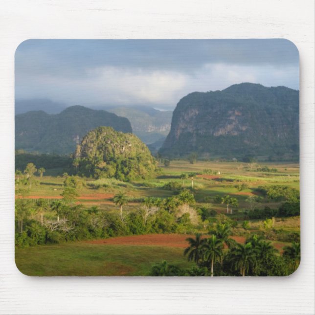 Mousepad Paisagem panorâmica do vale, Cuba (Frente)