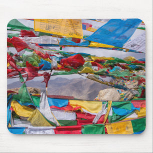 Mousepad Paisagem tibetana com bandeiras de oração - Hima