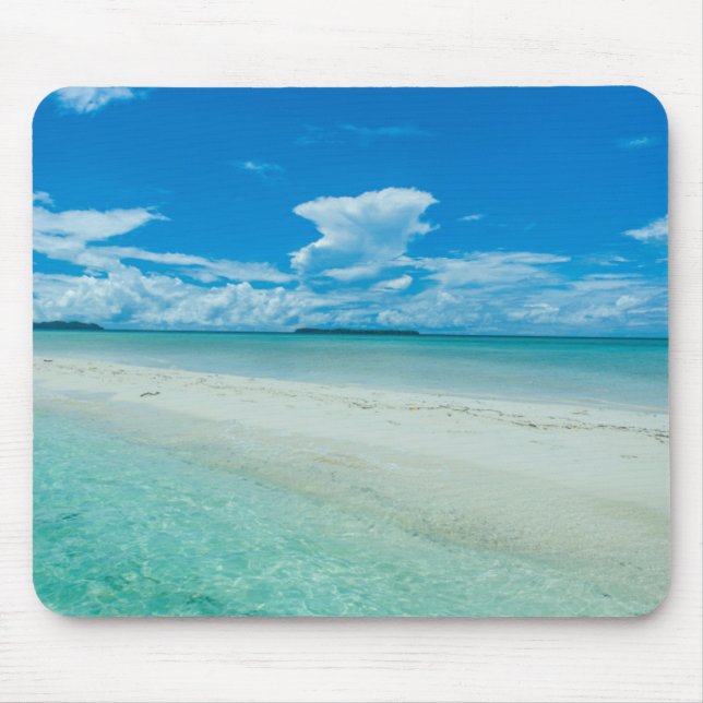 Mousepad Paisagem tropical azul, Palau (Frente)