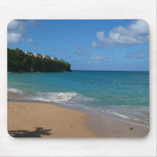 Mousepad Paisagem tropical de férias na praia do santo Lú