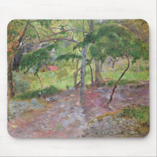 Mousepad Paisagem tropical de Paul Gauguin , Martinica,