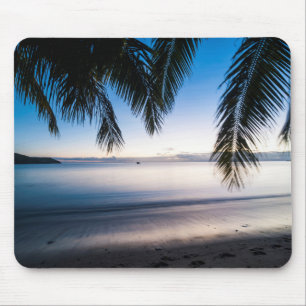 Mousepad Paisagem Tropical do Pôr do Sol, Fiji