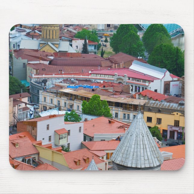 Mousepad paisagem urbana de Tbilisi (Frente)