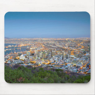 Mousepad Paisagem Urbana do Topo do Signal Hill ao Crepúscu