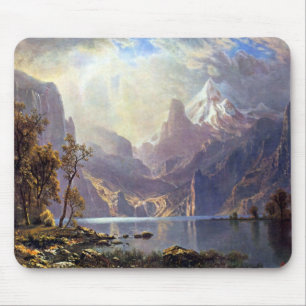 Mousepad Paisagem Vintage, Lago Tahoe por Albert Bierstadt