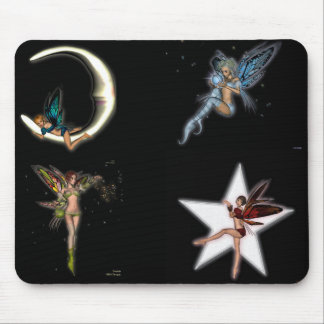 Mousepad Países das fadas dos corpos celestiais do KRW