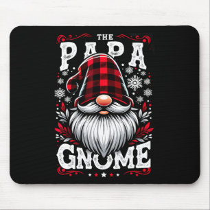 Mousepad Pajama de Natal da Família Papá Gnomo