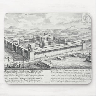 Mousepad Palácio de Diocletian (245-313), separação,