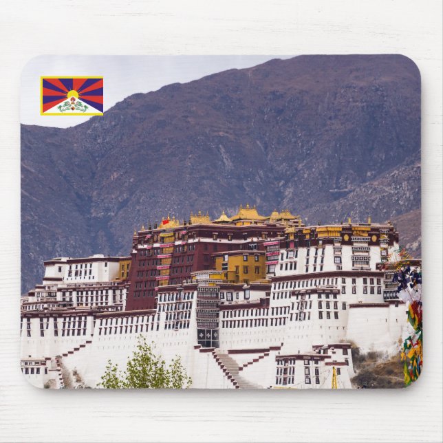 Mousepad Palácio de Potala em Lhasa - Tibete (Frente)