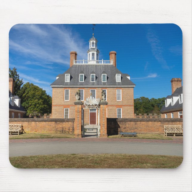 Mousepad Palácio dos governadores em Williamsburg VA (Frente)