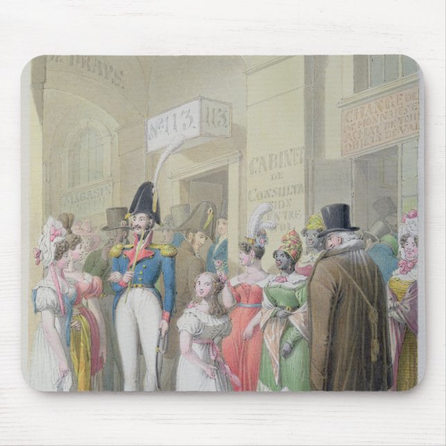 Mousepad Palais Royal de Galeries du, 'do quadro de (Frente)
