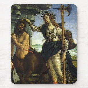Mousepad Palas e o Centauro por Sandro Botticelli