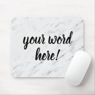 Mousepad Palavra de Citação Inspirativa do Ano