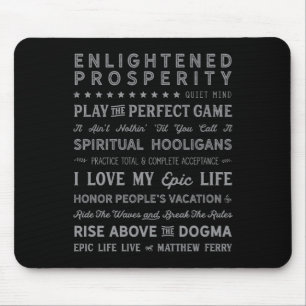 Mousepad Palavras do tapete do rato 1 da sabedoria