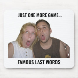 Mousepad Palavras Famosas do Último Jogador Meme Almofada d