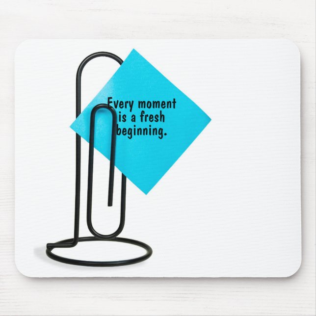 Mousepad Palavras Inspiradoras no Suporte do Mouse de Nota  (Frente)