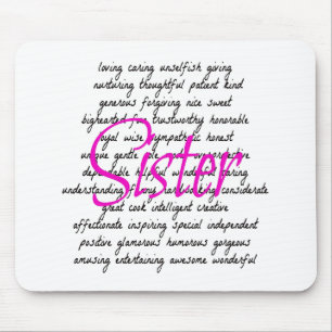 Mousepad Palavras para Irmã