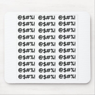 Mousepad Palavrões dos desenhos animados