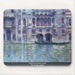 Mousepad Palazzo a Dinamarca Mula Veneza por Claude Monet