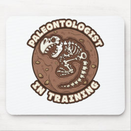 Mousepad Paleontólogo em Formação de Estudante de Paleontol