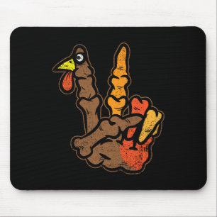 Mousepad Palestra sobre o esqueleto da Turquia Sinal de paz