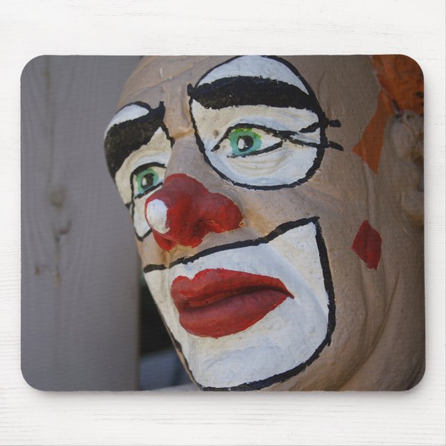 Mousepad Palhaço Com Aparência Triste (Frente)