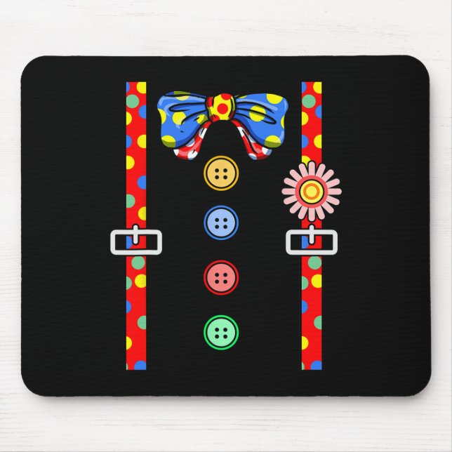 Mousepad Palhaço do Dia das Bruxas (Frente)