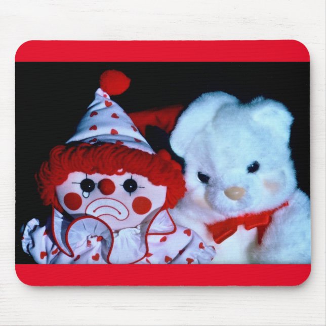 Mousepad Palhaço e ursinho (Frente)
