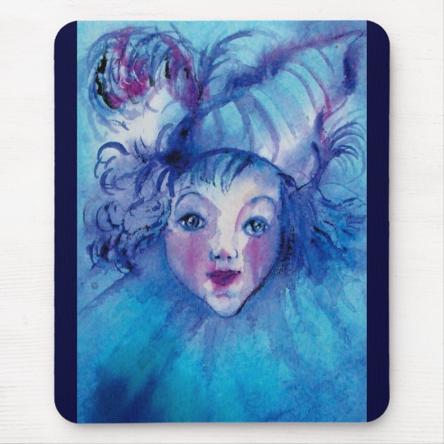 MOUSEPAD PALHAÇO EM AZUL (Frente)