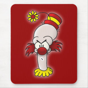 Mousepad Palhaço Irritado